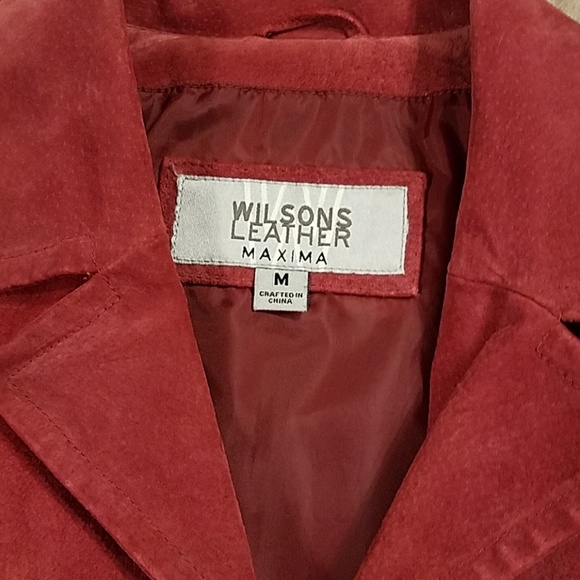 ♥️Wilsons Suede Leather blazer♥️ - Picture 2 of 5